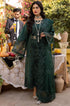 Bin Ilyas - 3PC Lawn Embroidered Shirt with Organza Embroidered Dupatta and Lawn Trousers - RF0800