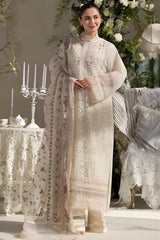 Sobia Nazir - 3PC Lawn Embroidered Shirt with Printed Khadi Net Dupatta (Unstitched) - RF1330 royalpret