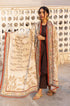 Manto - 3PC Pure Silk Shirt with Pashmina Wool Shawl - RZ0866