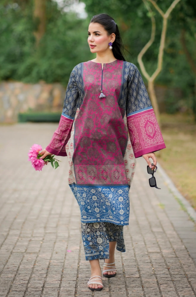 Urge 2PC Unstitched Lawn Printed Shirt with Printed Trousers - RF1109