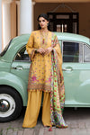 Sapphire - 3PC Unstitched Lawn Embroidered Shirt with Monar Digital Printed Dupatta and Trouser - RF1513 Royal Pret