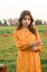 Meher - Stitched 2PC Dhanak Embroidered - RP0001 Royal Pret