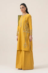 Sapphire - 3PC Unstitched Khaddar Embroidered Shirt with Digital Printed Dupatta and Trouser - RF1538 Royal Pret
