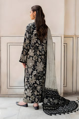 Baroque - 3PC Unstitched Printed Khaddar Shirt with Printed Khaddar Dupatta and Same Printed Trouser - RF1200 royalpret