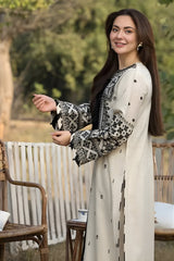 Allys - 3PC Lawn Embroidered Shirt with Embroidered Chiffon Dupatta (Unstitched) - RF1339 royalpret
