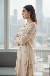 Mahveen - Stitched 2PC Dhanak Embroidered - RP0004 Royal Pret