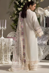 Sobia Nazir - 3PC Lawn Embroidered Shirt with Printed Khadi Net Dupatta (Unstitched) - RF1330 royalpret