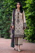 Jazmin - 3PC Unstitched Dhanak Embroidered Shirt with Pashmina Wool Shawl and Trouser - RF1180