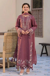 Allys - 3PC Lawn Sequence Embroidered Shirt with Embroidered Chiffon Dupatta (Unstitched) - RF1338 royalpret