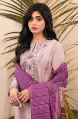 Asim Jofa - 3PC Lawn Embroidered Shirt with Printed Cotton Net Dupatta - RF1022 royalpret