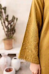 Batik - 3PC Unstitched Lawn Sequence Embroidered Shirt with Organza Sequence Embroidered Dupatta - RF1029 Royal Pret