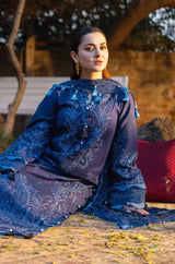 Jade - 3PC Lawn Embroidered Shirt with Printed Chiffon Dupatta (Unstitched) - RF1354 royalpret