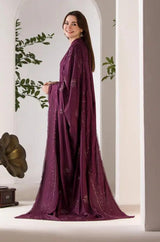 Sobia Nazir - 3PC Unstitched Dhanak Embroidered Shirt with Embroidered Dhanak Dupatta - RF1300 royalpret