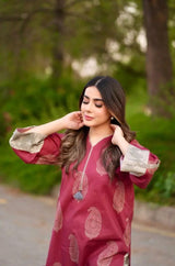 Urge 2PC Unstitched Lawn Printed Shirt with Printed Trousers - RF1106 royalpret