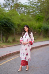 Urge 2PC Unstitched Lawn Printed Shirt with Printed Trousers - RF1107 royalpret