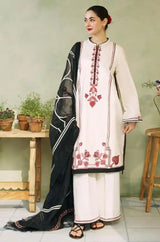 Zara Shah Jahan - 3PC Lawn Embroidered Shirt With Slub Lawn Printed Dupatta And Lawn Trouser - RF1046 royalpret