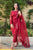 Nadia Farooqi - 3PC Organza Heavy Embroidered Shirt & Organza Dyed Dupatta - RG0505